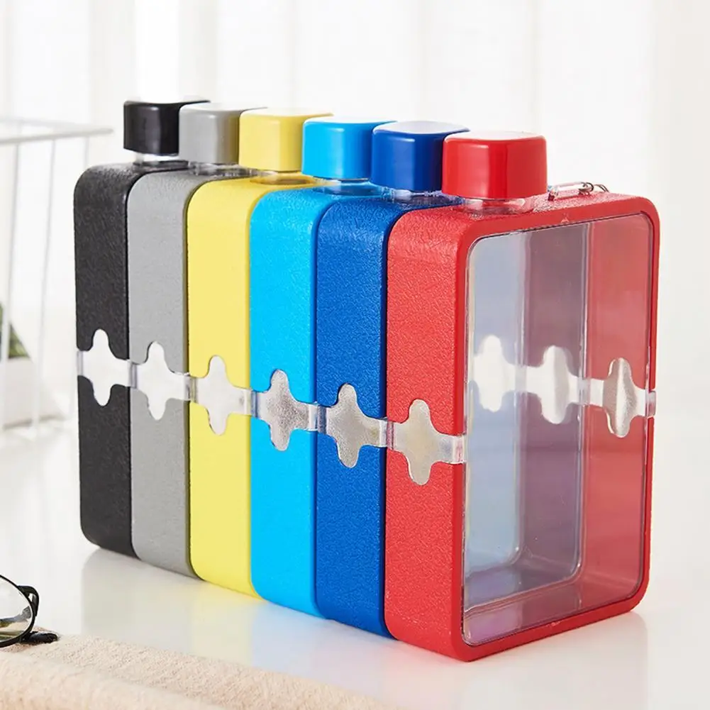 Water Bottle Bottle Leakproof Comfortable to Hold Resin Cube-shaped Flat Sports for Boys
Water Bottle Bottle Leakproof Comfortable to Hold Resin Cube-shaped Flat Sports for Boys