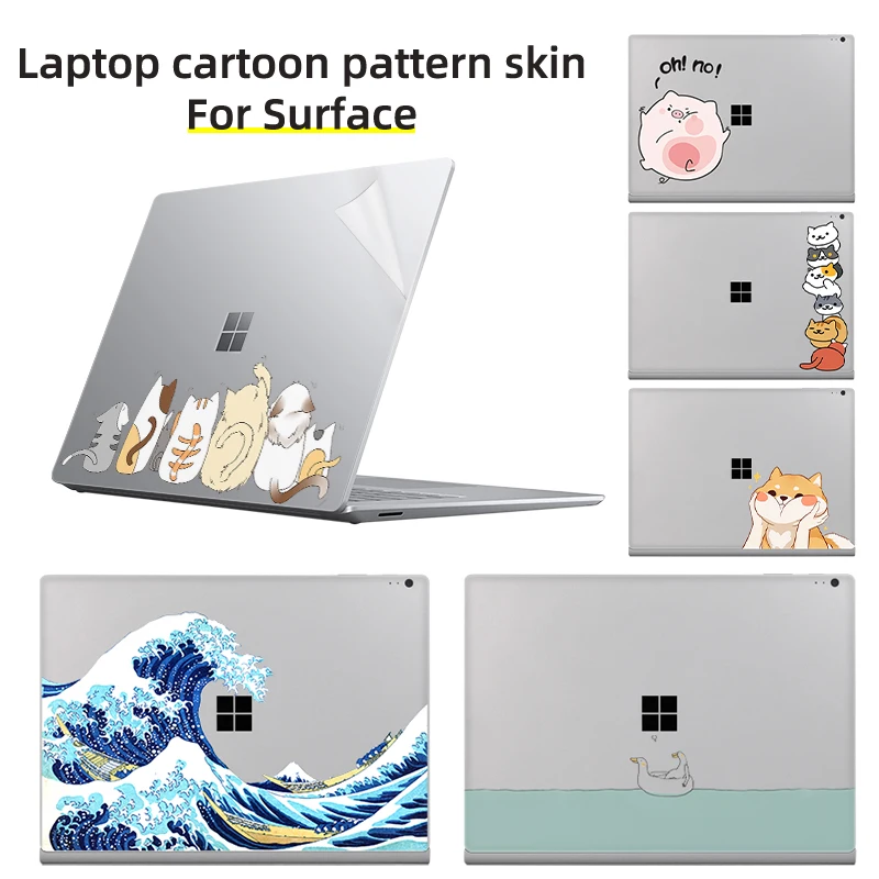 Full Protective Laptop Skins for Surface Laptop 3 /4 13.5 15 inch cartoon pattern Vinyl Sticker for Surface Book 2 13.5 15 inch
Full Protective Laptop Skins for Surface Laptop 3 /4 13.5 15 inch cartoon pattern Vinyl Sticker for Surface Book 2 13.5 15 inch