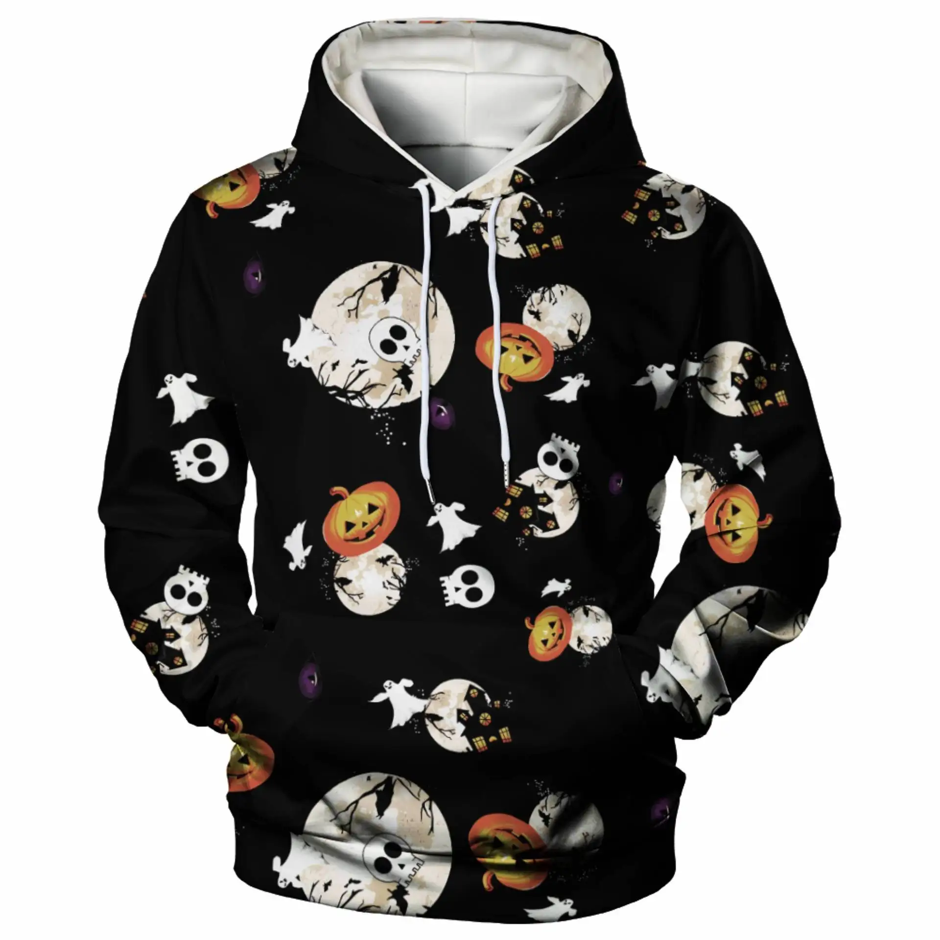 2022 Spring and Autumn Season New Men's Fashion Casual Hoodie Halloween Cartoon Anime 3D Digital Print Hip Hop Street Sportswear
2022 Spring and Autumn Season New Men's Fashion Casual Hoodie Halloween Cartoon Anime 3D Digital Print Hip Hop Street Sportswear