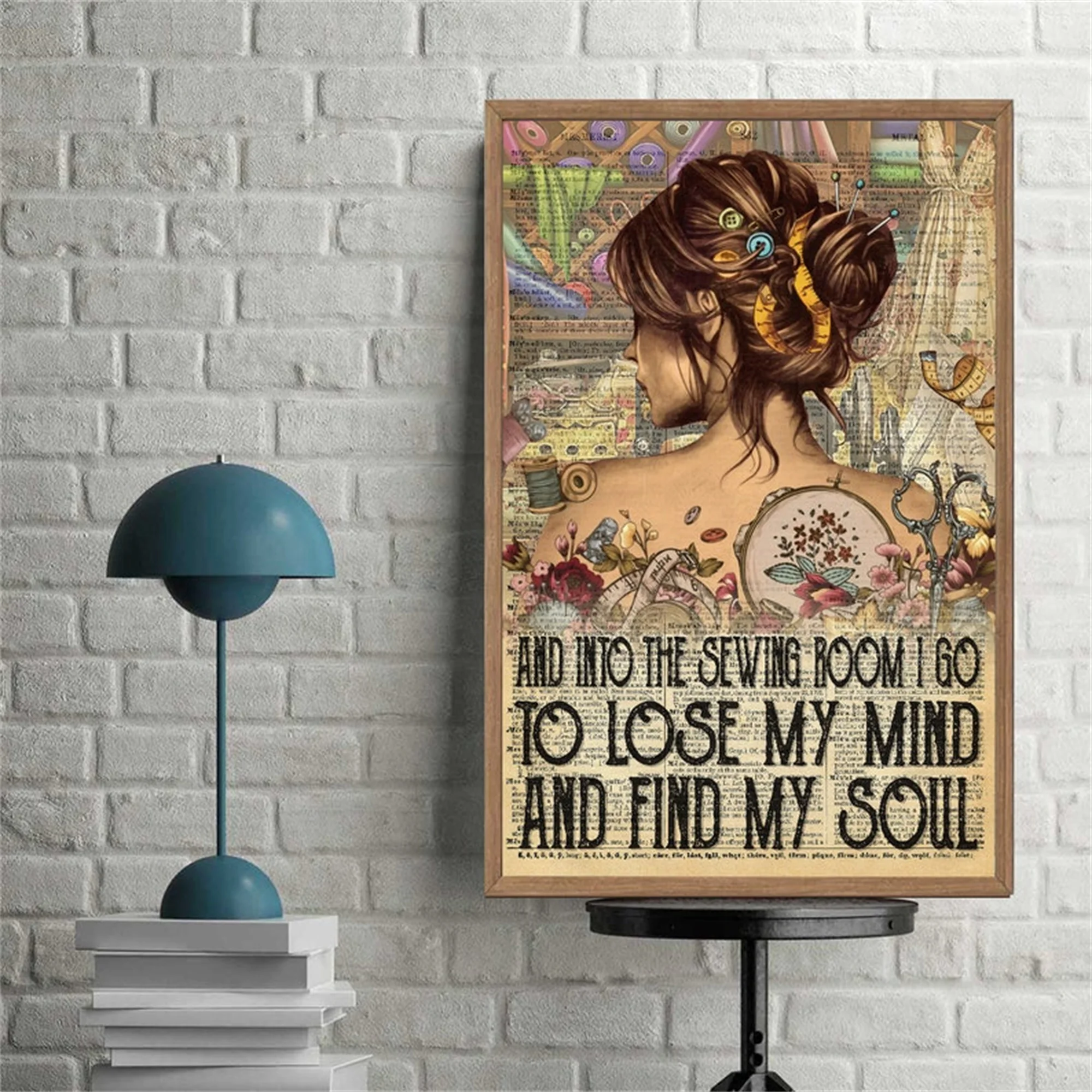 Into Sewing Room Lose My Mind Find My Soul Poster Sewing Lover Gift Sewing Room Decor Wall Art Canvas Painting Print Pictures
Into Sewing Room Lose My Mind Find My Soul Poster Sewing Lover Gift Sewing Room Decor Wall Art Canvas Painting Print Pictures