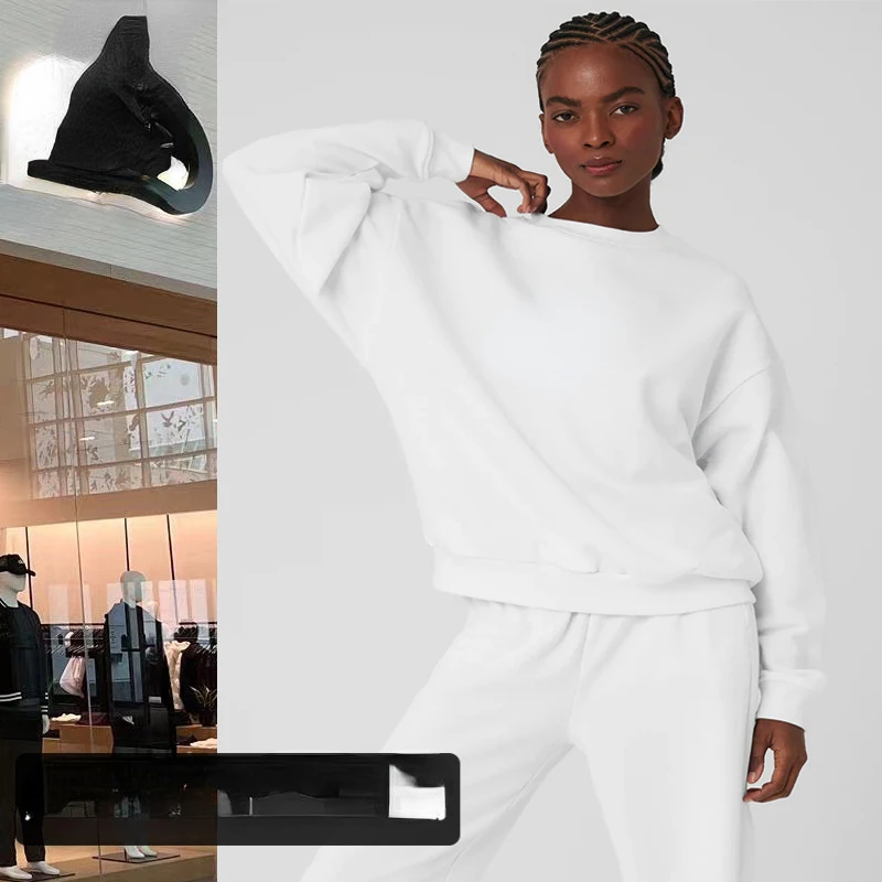 Al round neck sweater for women's spring and autumn sports casual wear loose fitting fashionable lazy style top
Al round neck sweater for women's spring and autumn sports casual wear loose fitting fashionable lazy style top