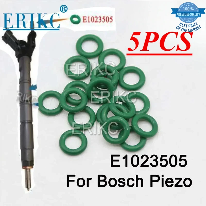 5 шт., уплотнительное кольцо для автоматической топливной форсунки E1023505, соединение трубы возврата масла для пьезоинжектора серии 0445115/0445116 
5 шт., уплотнительное кольцо для автоматической топливной форсунки E1023505, соединение трубы возврата масла для пьезоинжектора серии 0445115/0445116