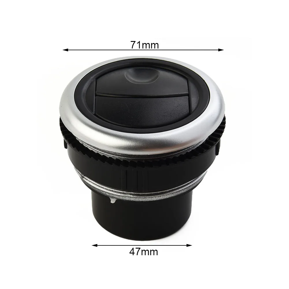 Vent Dashboard Air Outlet 1pcs 58mm Black+silver Brand New High Quality For General Motorhomes Air Outlet Vent
Vent Dashboard Air Outlet 1pcs 58mm Black+silver Brand New High Quality For General Motorhomes Air Outlet Vent