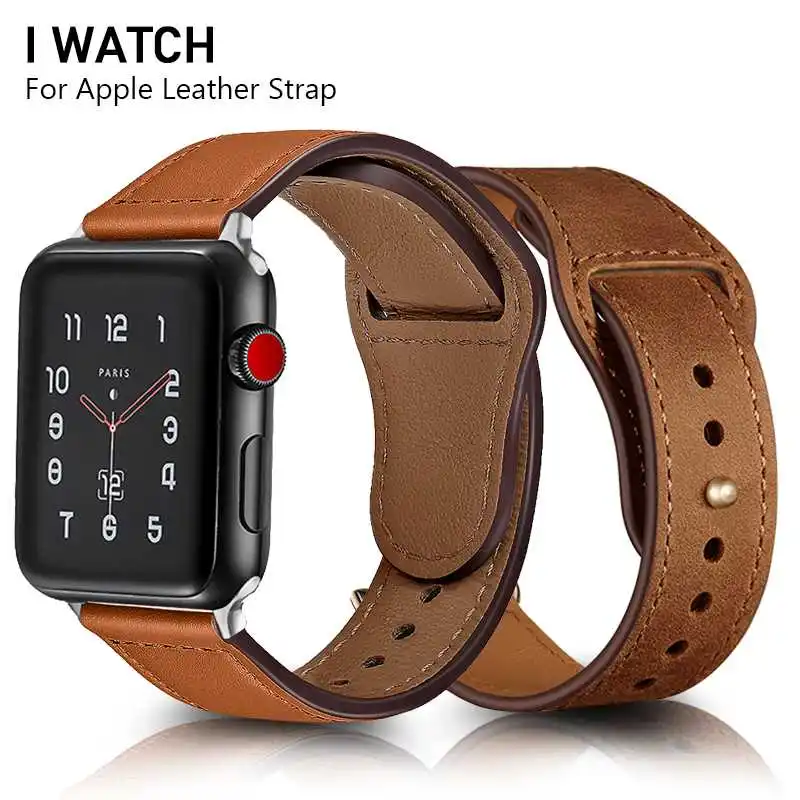 Donmeioy Classic Leather Strap For Apple Watch Series 6 5 4 3 2 SE iWatch Band Smart Watch Wristband Bracelet WatchBand
Donmeioy Classic Leather Strap For Apple Watch Series 6 5 4 3 2 SE iWatch Band Smart Watch Wristband Bracelet WatchBand
