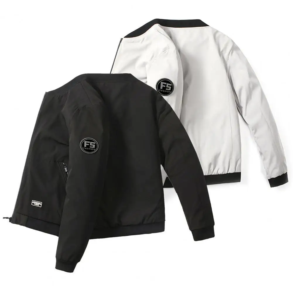 Men Coat Solid Color Stand Collar Slim Fit Casual Spring Male Bomber Jackets Outwear Casual Men's Clothing Plus Size Streetwear
Men Coat Solid Color Stand Collar Slim Fit Casual Spring Male Bomber Jackets Outwear Casual Men's Clothing Plus Size Streetwear