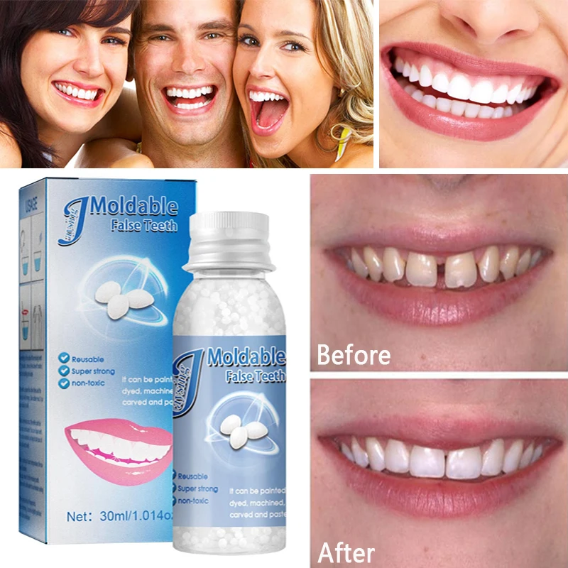 30ml Falseteeth Repair Solid Glue Temporary Filling Teeth Gaps Safety Non-toxic Material Costume Party DIY Decorations Props
30ml Falseteeth Repair Solid Glue Temporary Filling Teeth Gaps Safety Non-toxic Material Costume Party DIY Decorations Props