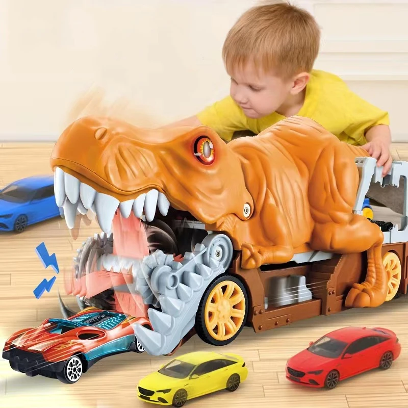 Big Dinosaur Toys Car Transport Vehicle Hunger Shark Crocodile Devour Parent-child Interaction Kids Gifts For Boys 3+
Big Dinosaur Toys Car Transport Vehicle Hunger Shark Crocodile Devour Parent-child Interaction Kids Gifts For Boys 3+