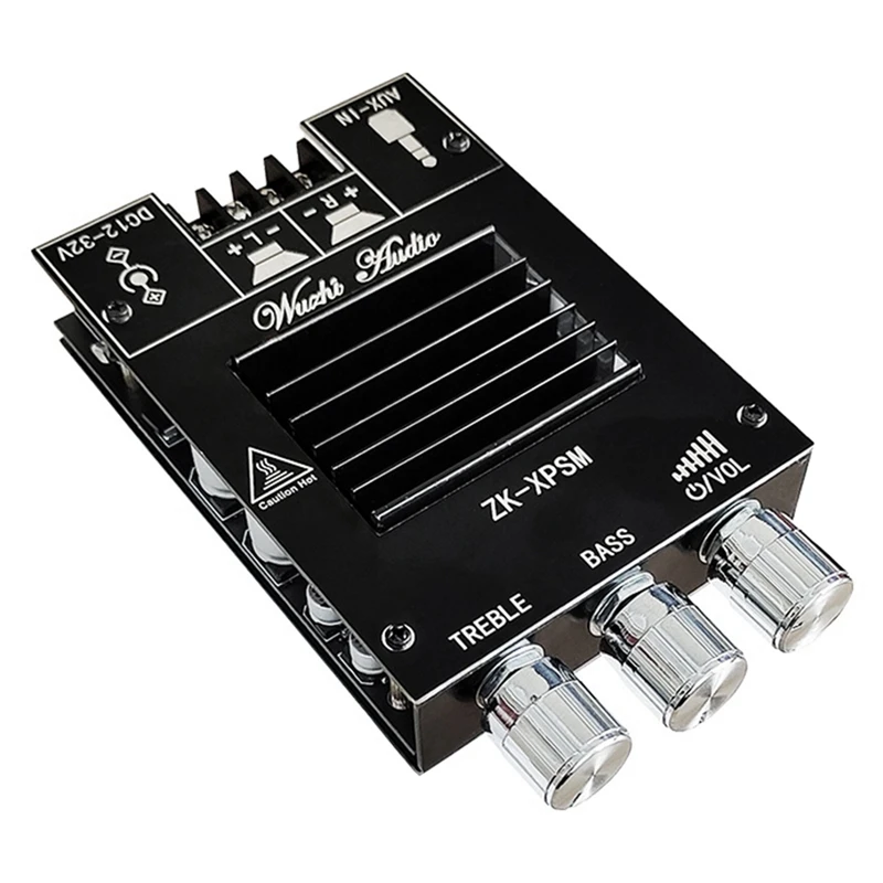 ZK-XPSM Плата усилителя звука 150Wx2 TDA7498E, стерео, регулировка басов, Bluetooth, аудио, Плата усилителя мощности, модуль
ZK-XPSM Плата усилителя звука 150Wx2 TDA7498E, стерео, регулировка басов, Bluetooth, аудио, Плата усилителя мощности, модуль