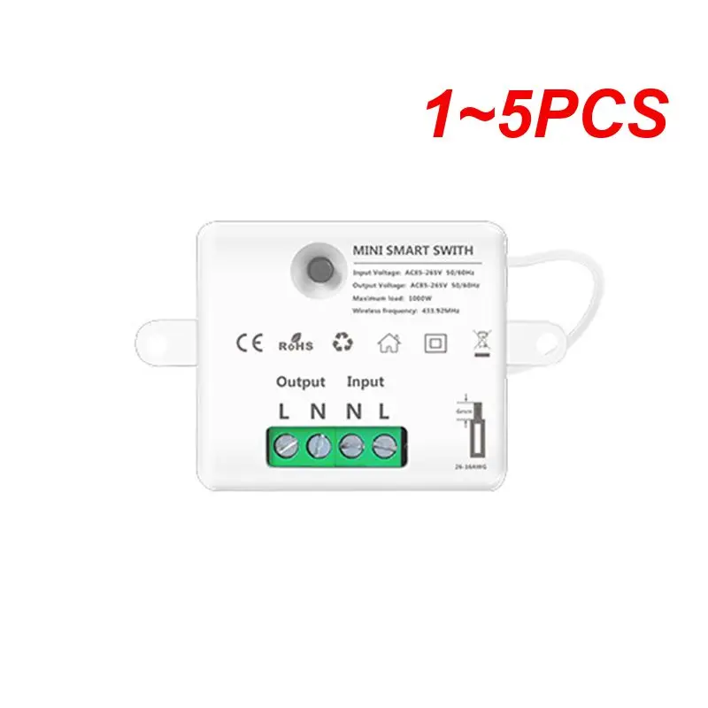 Беспроводной смарт-выключатель, 433 МГц, RF 86, 1-5 шт. 
Беспроводной смарт-выключатель, 433 МГц, RF 86, 1-5 шт.