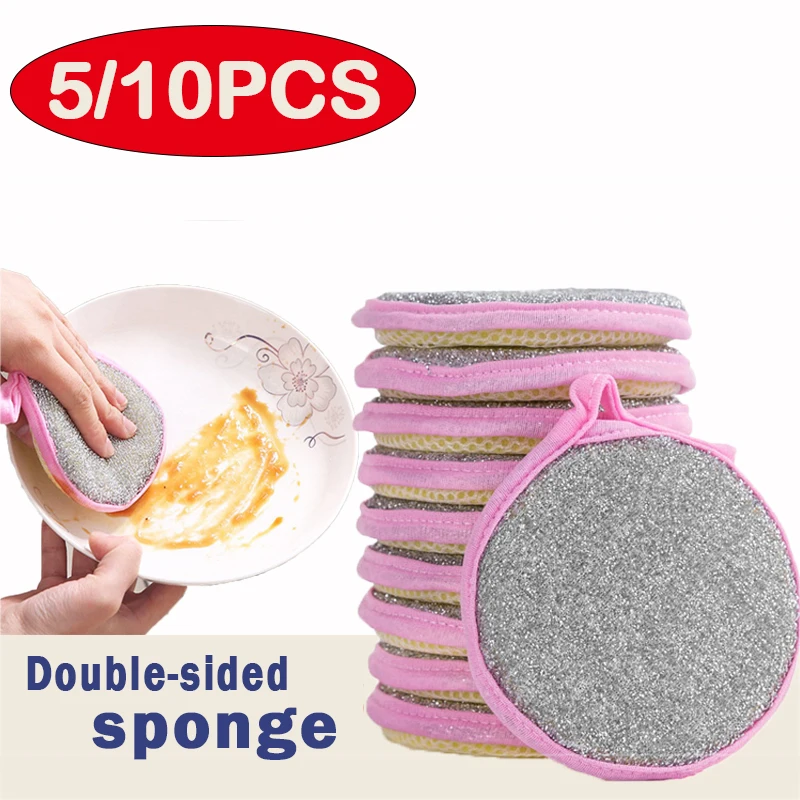5/10Pcs Double Side Dishwashing Sponge Anti-greasy Cleaning Brush Pan Pot Rust Removal Kitchen Dishes Tableware Cleaning Sponge
5/10Pcs Double Side Dishwashing Sponge Anti-greasy Cleaning Brush Pan Pot Rust Removal Kitchen Dishes Tableware Cleaning Sponge