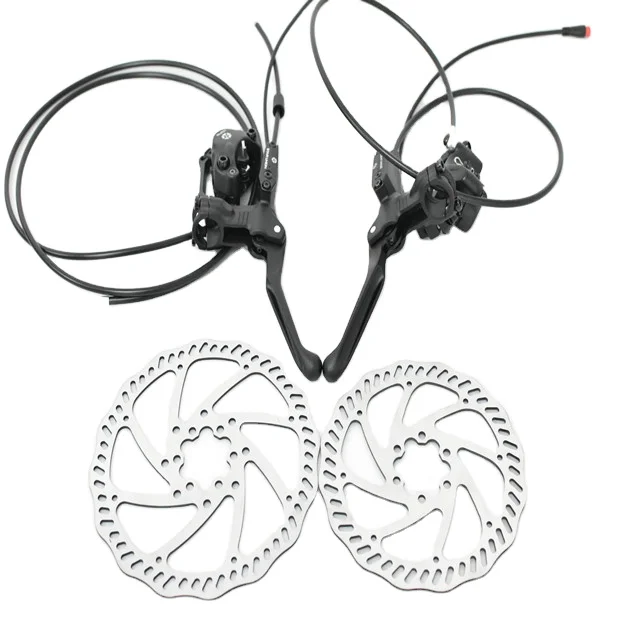 Electric bicycle scooter MTB hydraulic disc brake 160mm 6.3inch ebike left front right rear brake
Electric bicycle scooter MTB hydraulic disc brake 160mm 6.3inch ebike left front right rear brake
