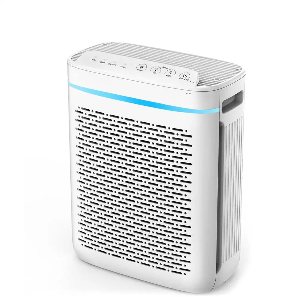 HUANQIUAir Purifier, HEPA Air Purifier Air Cleaner, Intelligent Auto Mode & Smart Sensor for Medium Kitchens Bedrooms, White
HUANQIUAir Purifier, HEPA Air Purifier Air Cleaner, Intelligent Auto Mode & Smart Sensor for Medium Kitchens Bedrooms, White
