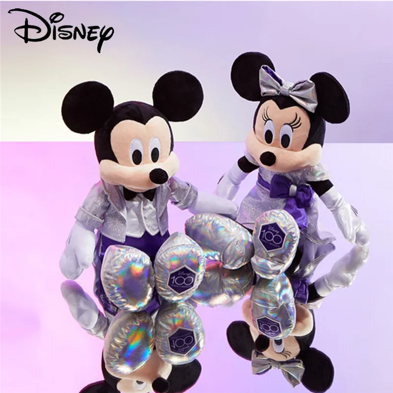 2pcs Original Disney 37CM Mickey Minnie Mouse Plush Toy 100th Stuffed Pillow Soft Plushie Doll Peluche Toys Kids Birthday Gift
2pcs Original Disney 37CM Mickey Minnie Mouse Plush Toy 100th Stuffed Pillow Soft Plushie Doll Peluche Toys Kids Birthday Gift