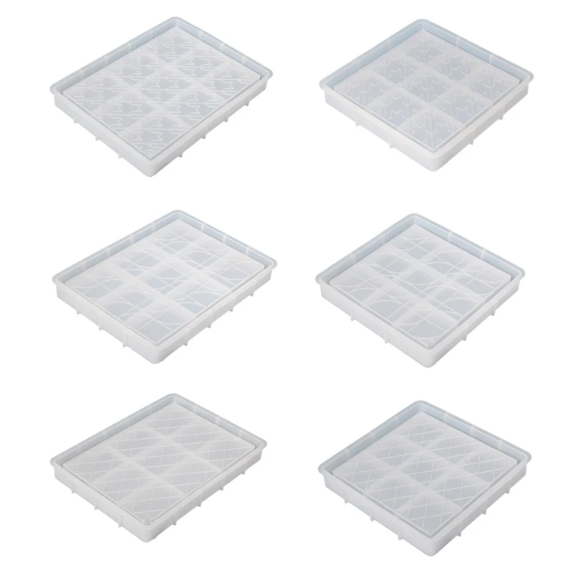 N58F Silicone Resin Tray Molds with Diamond Bottom Square Rectangle Mold for Resin Epoxy Mold for DIY Ashtray Decorative Tray
N58F Silicone Resin Tray Molds with Diamond Bottom Square Rectangle Mold for Resin Epoxy Mold for DIY Ashtray Decorative Tray