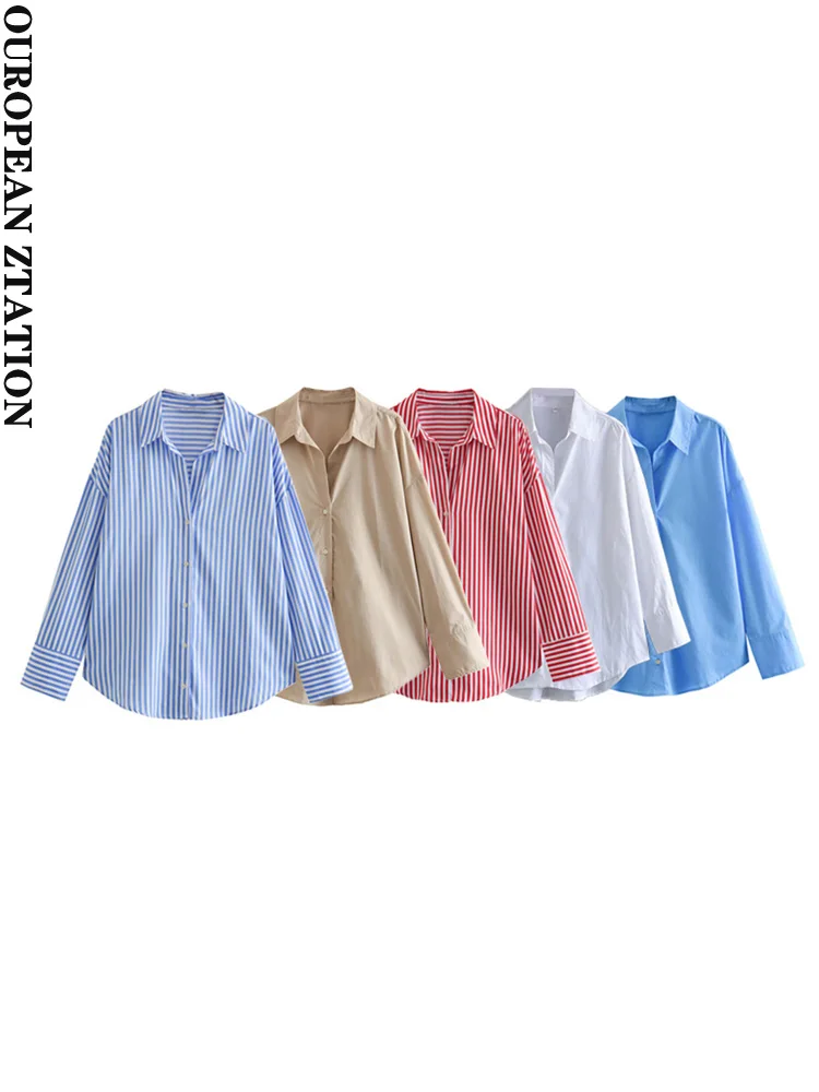 

PAILETE Женская мода 2023 Большие размеры Женская винтажная блузка с длинным рукавом на пуговицах шикарные топы