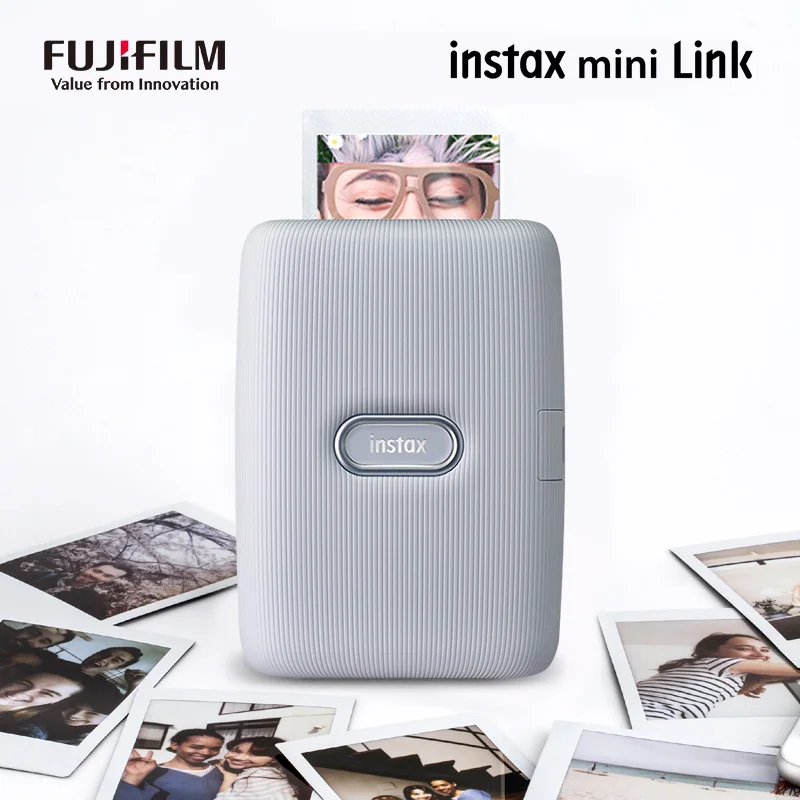 Новый Fujifilm Instax Mini Link принтер Подлинная оригинальная мгновенная камера мини портативный мобильный принтер печатающий фотографии с телефона
Новый Fujifilm Instax Mini Link принтер Подлинная оригинальная мгновенная камера мини портативный мобильный принтер печатающий фотографии с телефона