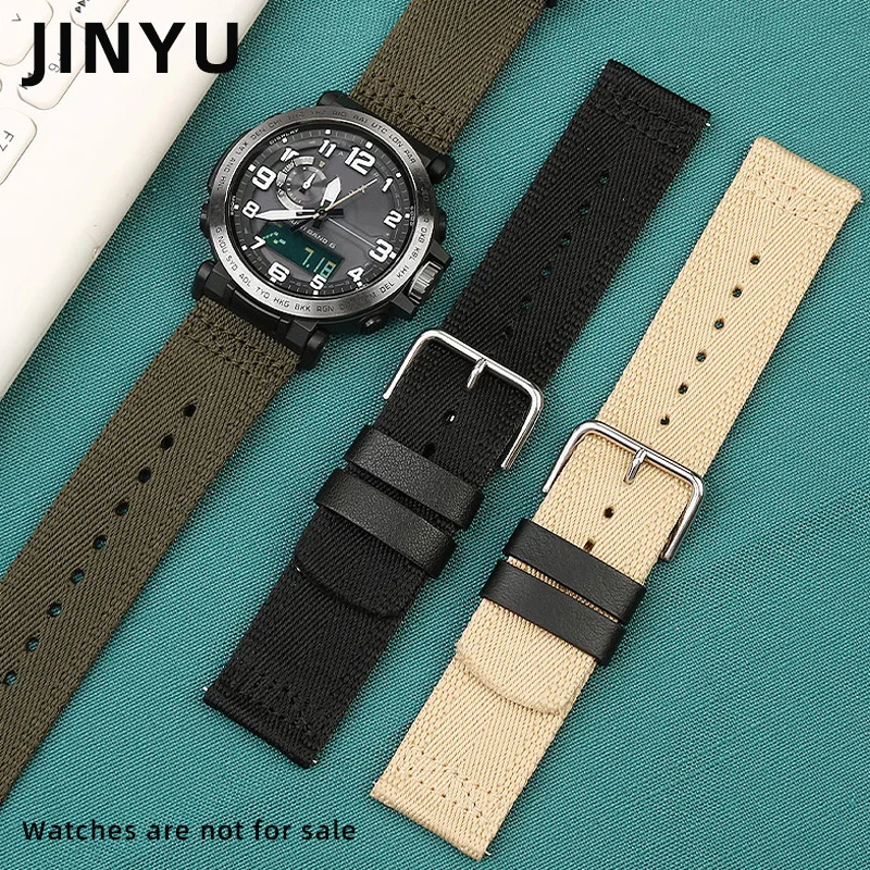 Nylon breathable watch belt Accessories For CASIO mountaineering watch strap prw-6600 prg-600 / 650 PROTREK series 24mm
Nylon breathable watch belt Accessories For CASIO mountaineering watch strap prw-6600 prg-600 / 650 PROTREK series 24mm