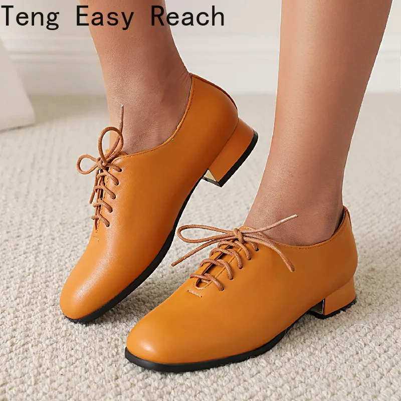 2022 Spring/Autumn Women Shoes Round Toe Chunky Heel Shoes Women Lace up Women low heels Casual Gladiator Shoes size 34-43
2022 Spring/Autumn Women Shoes Round Toe Chunky Heel Shoes Women Lace up Women low heels Casual Gladiator Shoes size 34-43