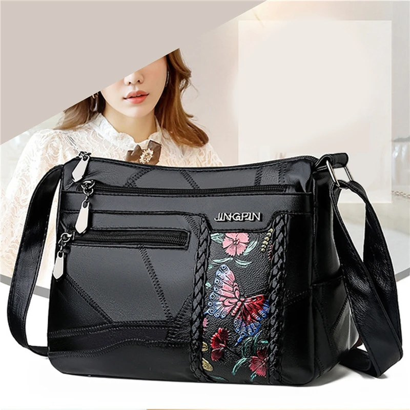 Printing Floral Cossbody Bags For Women Soft Leather Hobo Shoulder Messenger Bag For Girl Handbag Bolsas Ladies Purse
Printing Floral Cossbody Bags For Women Soft Leather Hobo Shoulder Messenger Bag For Girl Handbag Bolsas Ladies Purse