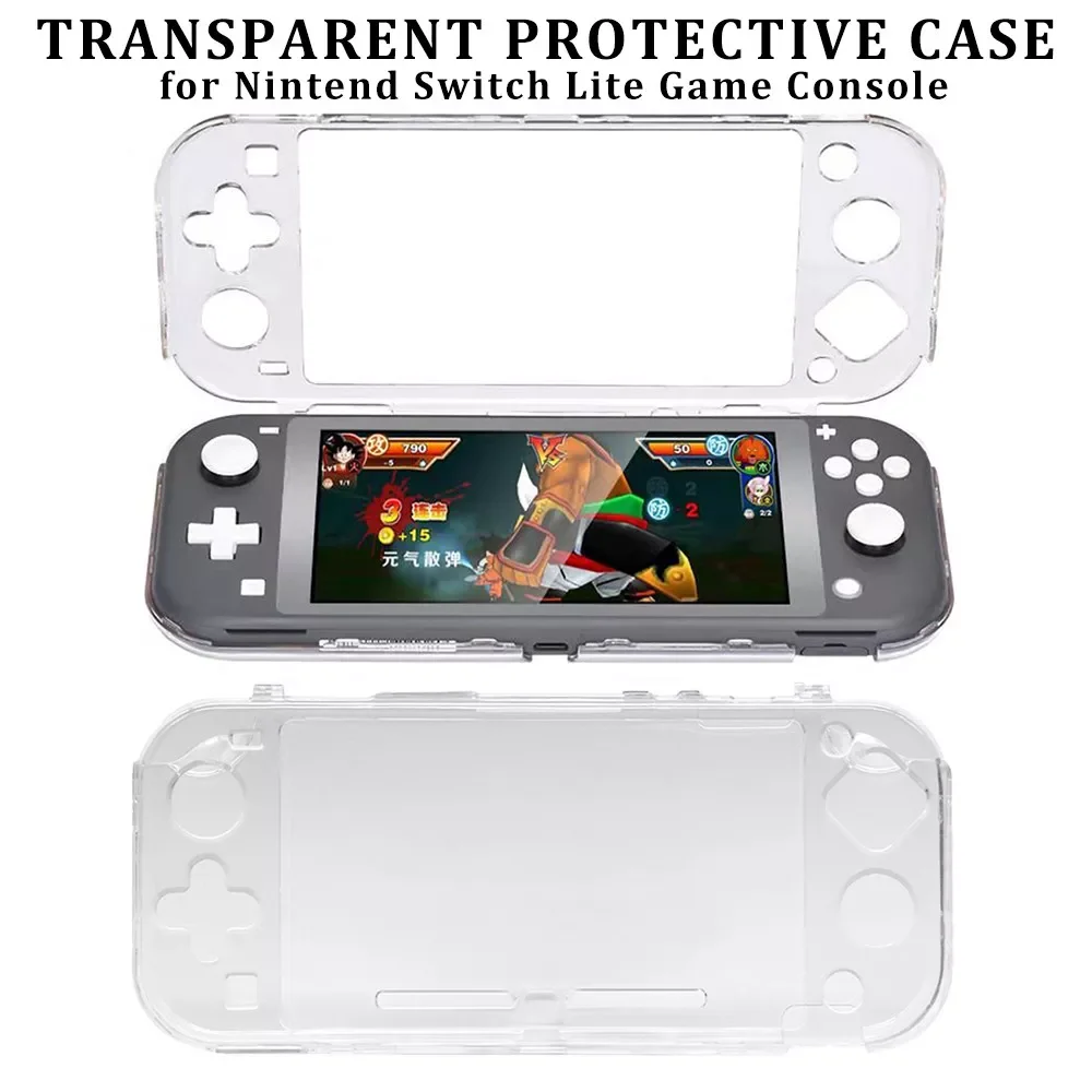 Transparent PC Crystal Shell Protective Case Clear Protector Cover for Nintend Switch Lite Game Console Support Dropshipping
Transparent PC Crystal Shell Protective Case Clear Protector Cover for Nintend Switch Lite Game Console Support Dropshipping