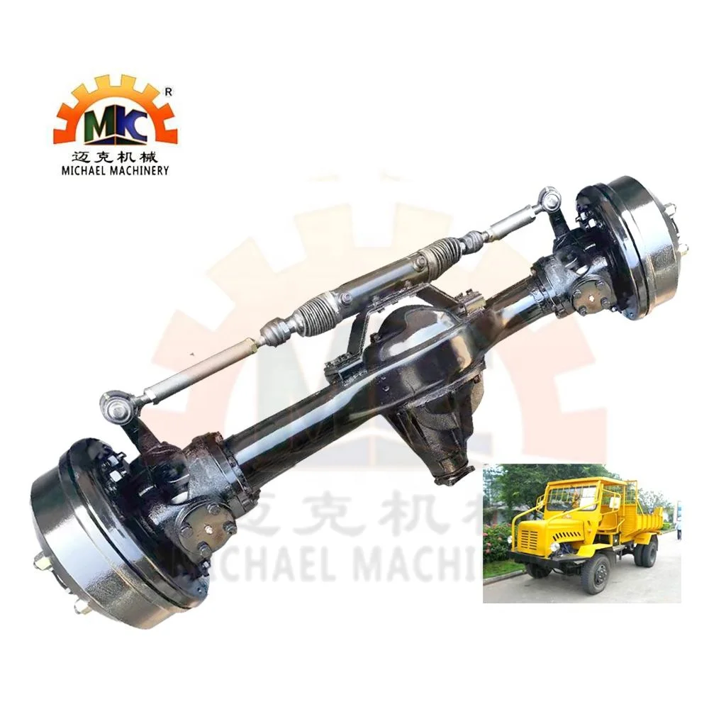 4wd Agricultural Tractor Trailer Front Wheel Drive Steer Axle with Hydraulic Brakes Drums
4wd Agricultural Tractor Trailer Front Wheel Drive Steer Axle with Hydraulic Brakes Drums