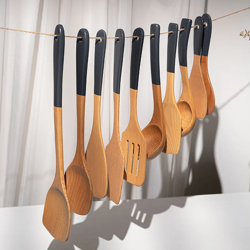 Wooden Cooking Pots Set Rice Soup Serving Spoon Solid Wood Kitchen Utensils Accessories Cookware Non Stick Handle Shovel
Wooden Cooking Pots Set Rice Soup Serving Spoon Solid Wood Kitchen Utensils Accessories Cookware Non Stick Handle Shovel