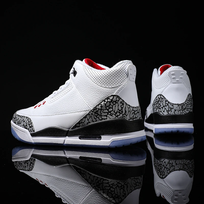 High-top men's air-cushion basketball shoes Couples non-slip wear-resistant sneakers Fashion contrasting color sneakers
High-top men's air-cushion basketball shoes Couples non-slip wear-resistant sneakers Fashion contrasting color sneakers