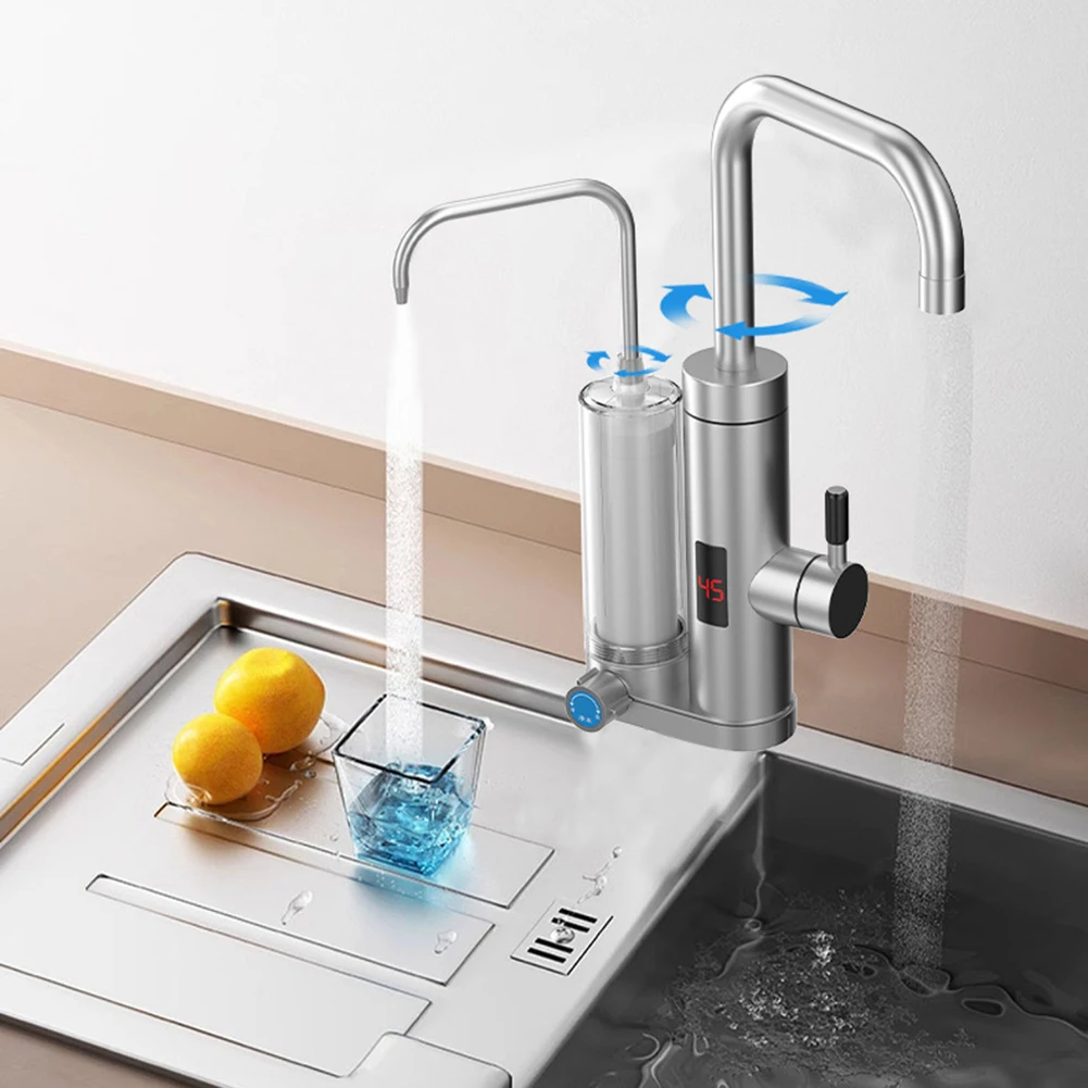 Проточный Электрический водонагреватель без резервуара, 3300 Вт
Проточный Электрический водонагреватель без резервуара, 3300 Вт