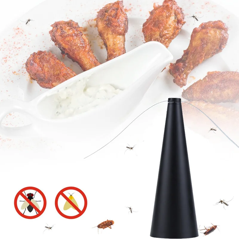 

Mosquitoes Killer Fly Repellent Fan Keep Flies And Bugs Away From Your Food Enjoy Meal Mosquito Trap Pest Reject Fly Scare