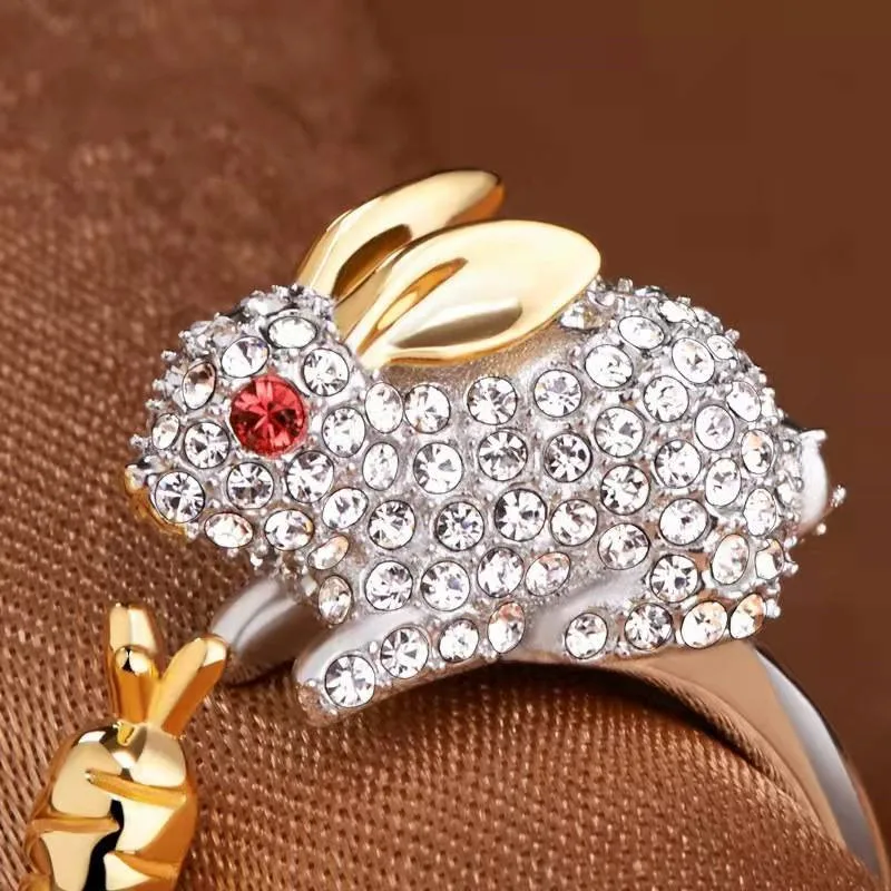 Fashion Ladies Stainless Steel Zodiac Animal Crystal Diamond Sterling Silver Open Ring Girls Birthday Party Jewelry Gifts
Fashion Ladies Stainless Steel Zodiac Animal Crystal Diamond Sterling Silver Open Ring Girls Birthday Party Jewelry Gifts