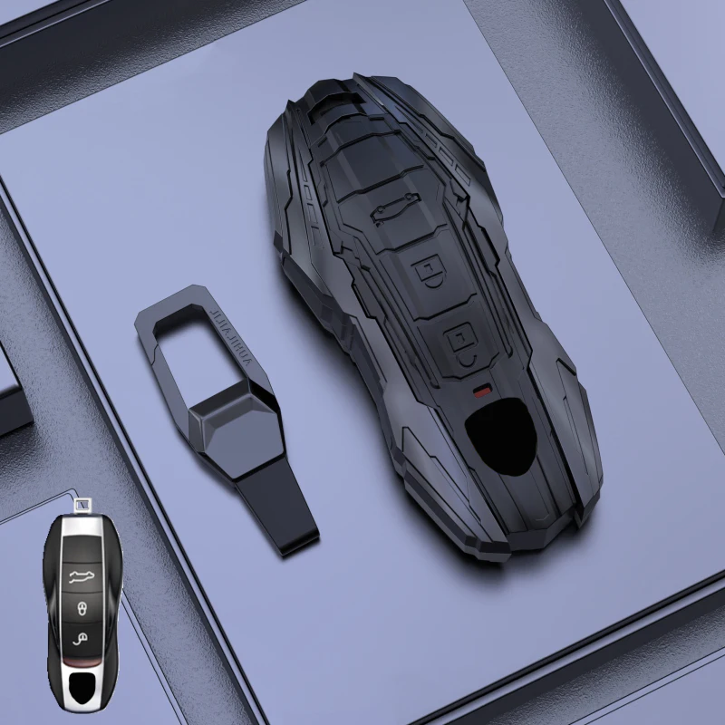 Чехол для ключей от автомобиля из цинкового сплава для Porsche Cayenne серии Macan 718 Panamera Taycan 911 Macan, аксессуары
Чехол для ключей от автомобиля из цинкового сплава для Porsche Cayenne серии Macan 718 Panamera Taycan 911 Macan, аксессуары