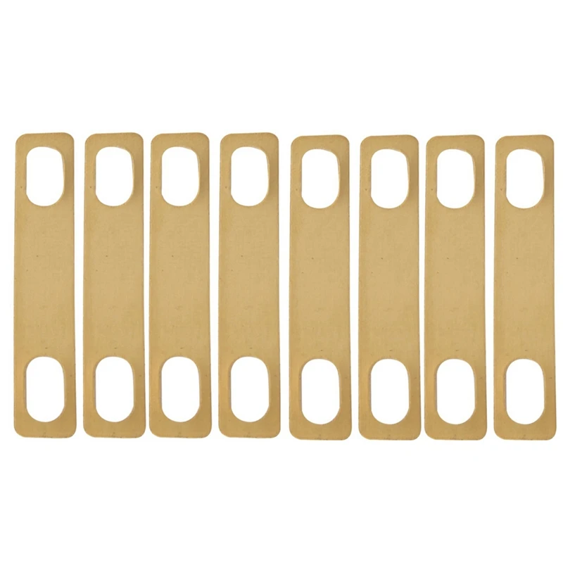 8Pcs Brass Neck Metal Shims 0.2Mm 0.5Mm 1Mm Thickness For ST Electric Guitar Bass
8Pcs Brass Neck Metal Shims 0.2Mm 0.5Mm 1Mm Thickness For ST Electric Guitar Bass