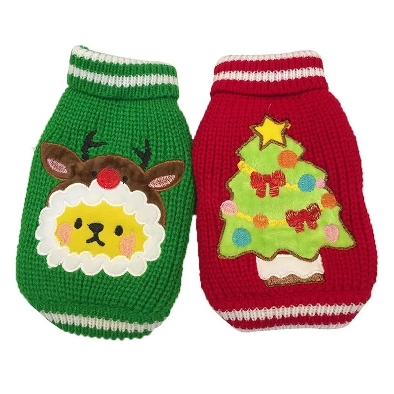Teddy Pet Supplies Clothing Winter Clothes Dog Clothes New Spring and Autumn Cat Christmas Sweater Small Dog Clothes
Teddy Pet Supplies Clothing Winter Clothes Dog Clothes New Spring and Autumn Cat Christmas Sweater Small Dog Clothes