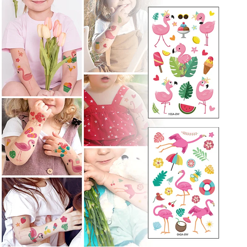 10pcs Flamingo Removable Tattoo Stickers For Tropical Theme Birthday Party Decorations Kids Gift
10pcs Flamingo Removable Tattoo Stickers For Tropical Theme Birthday Party Decorations Kids Gift