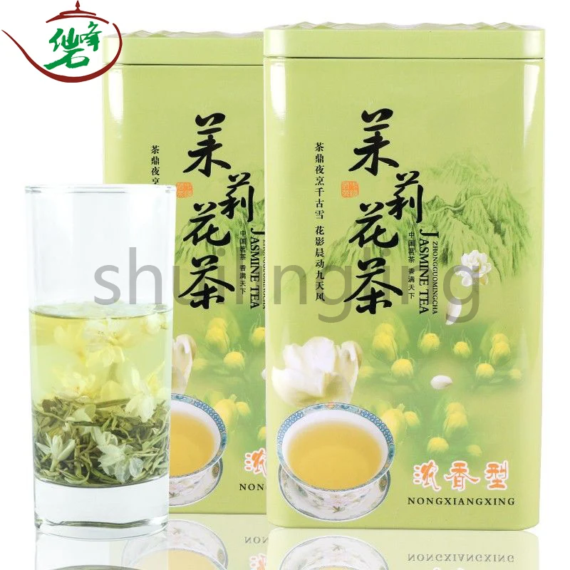 Jasmine Longzhu AAA New Jasmine Tea Super Strong Fragrance Gift Box Canned 125g250g Office Gift
Jasmine Longzhu AAA New Jasmine Tea Super Strong Fragrance Gift Box Canned 125g250g Office Gift