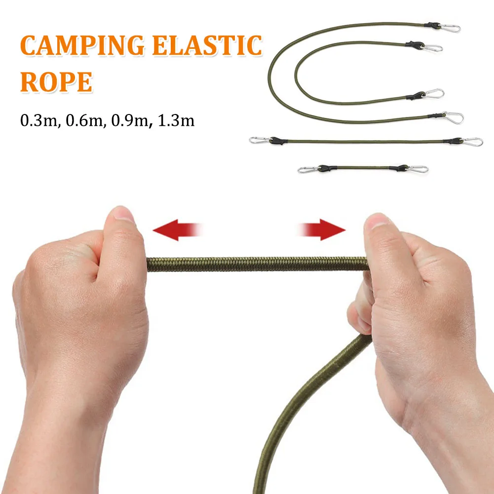 30-130cm Elastics Bungee Rope Heavy Duty with Carabiner Camping Elastic Cord Tie Strap String for Kayak Camping Cycling Luggage
30-130cm Elastics Bungee Rope Heavy Duty with Carabiner Camping Elastic Cord Tie Strap String for Kayak Camping Cycling Luggage