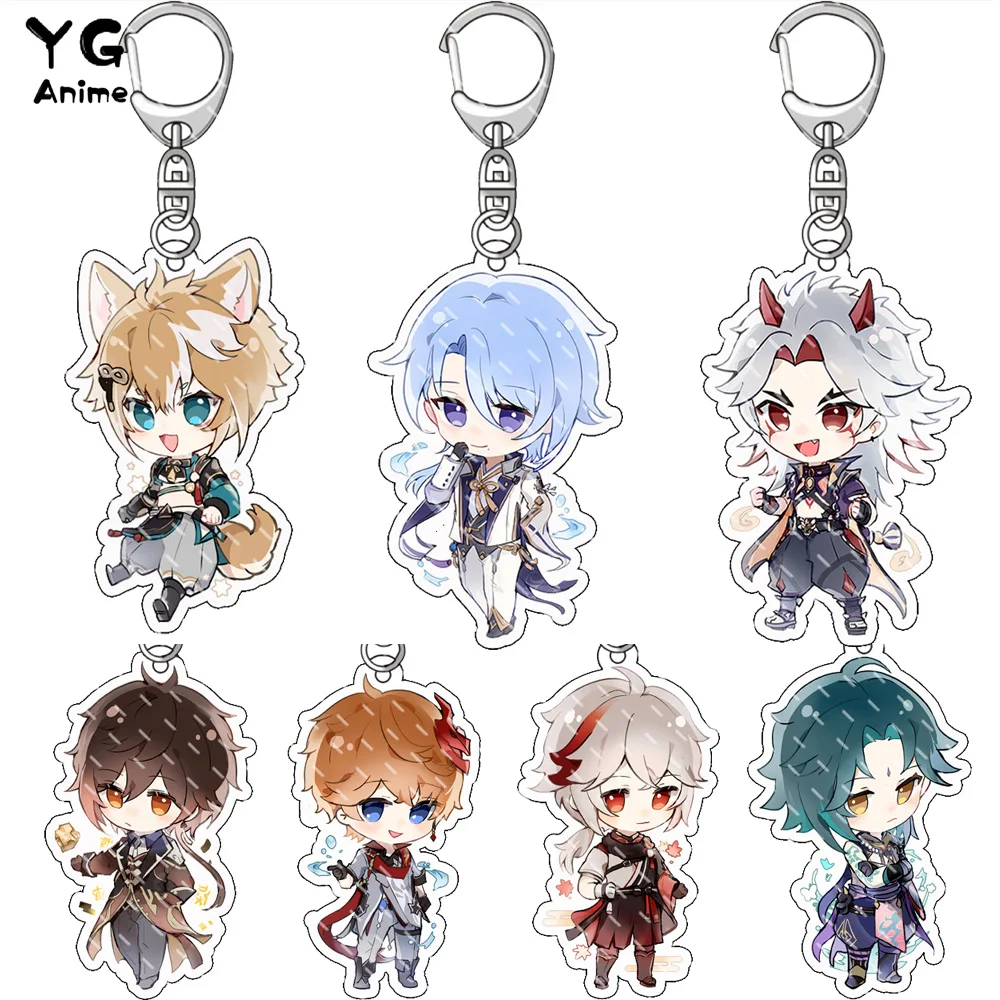 Anime Game Genshin Impact Keychain Kamisato Ayato Arataki Itto Zhongli Cosplay Accessories Cute Bag Pendant Keyring Gifts New
Anime Game Genshin Impact Keychain Kamisato Ayato Arataki Itto Zhongli Cosplay Accessories Cute Bag Pendant Keyring Gifts New