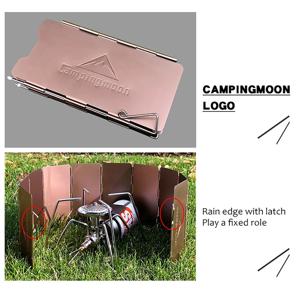 10pcs Folding Wind Deflector Portable Cooking Windshield with Fixed Stick Picnic Cooking Windshield Screen Structure for Camping
10pcs Folding Wind Deflector Portable Cooking Windshield with Fixed Stick Picnic Cooking Windshield Screen Structure for Camping