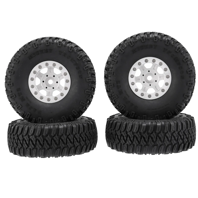 4PCS 1.55 Metal Beadlock Wheel Rim Tire Set For Axial Yeti Jr 90069 D90 TF2 Tamiya CC01 LC70 MST 1/10 RC Crawler Car
4PCS 1.55 Metal Beadlock Wheel Rim Tire Set For Axial Yeti Jr 90069 D90 TF2 Tamiya CC01 LC70 MST 1/10 RC Crawler Car