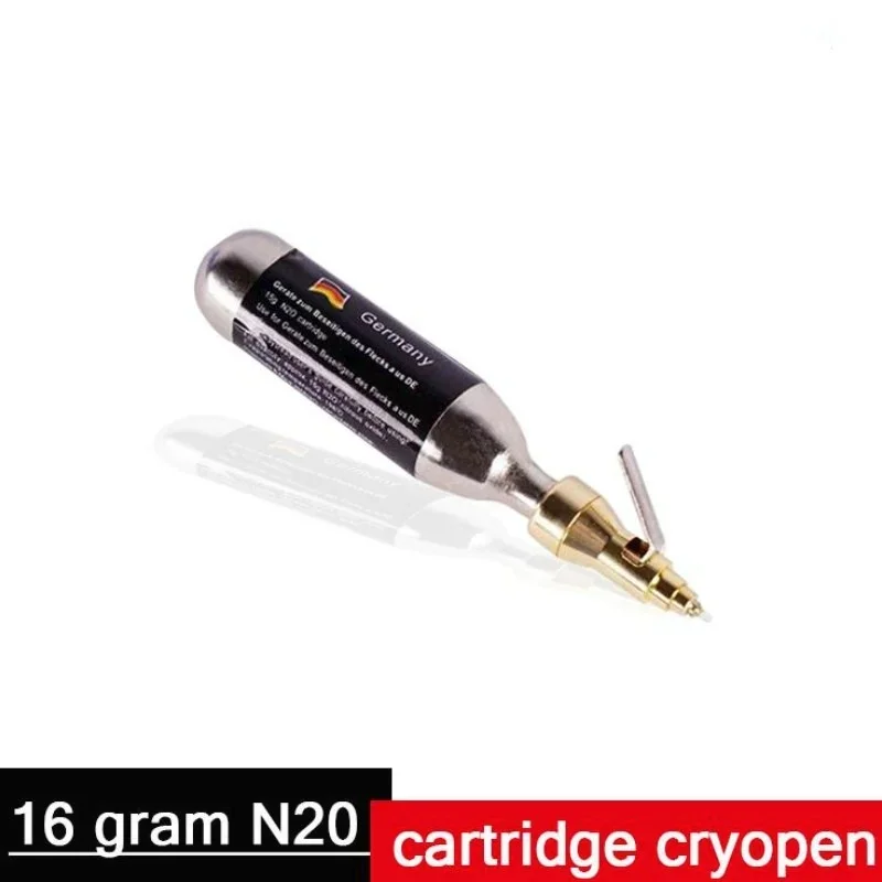 Cryopen Liquid Nitrogen Spray Freeze N2O Cartridge Cryotherapy Cryo Pen 15g Cooling For Skin Spot Mole Removal
Cryopen Liquid Nitrogen Spray Freeze N2O Cartridge Cryotherapy Cryo Pen 15g Cooling For Skin Spot Mole Removal