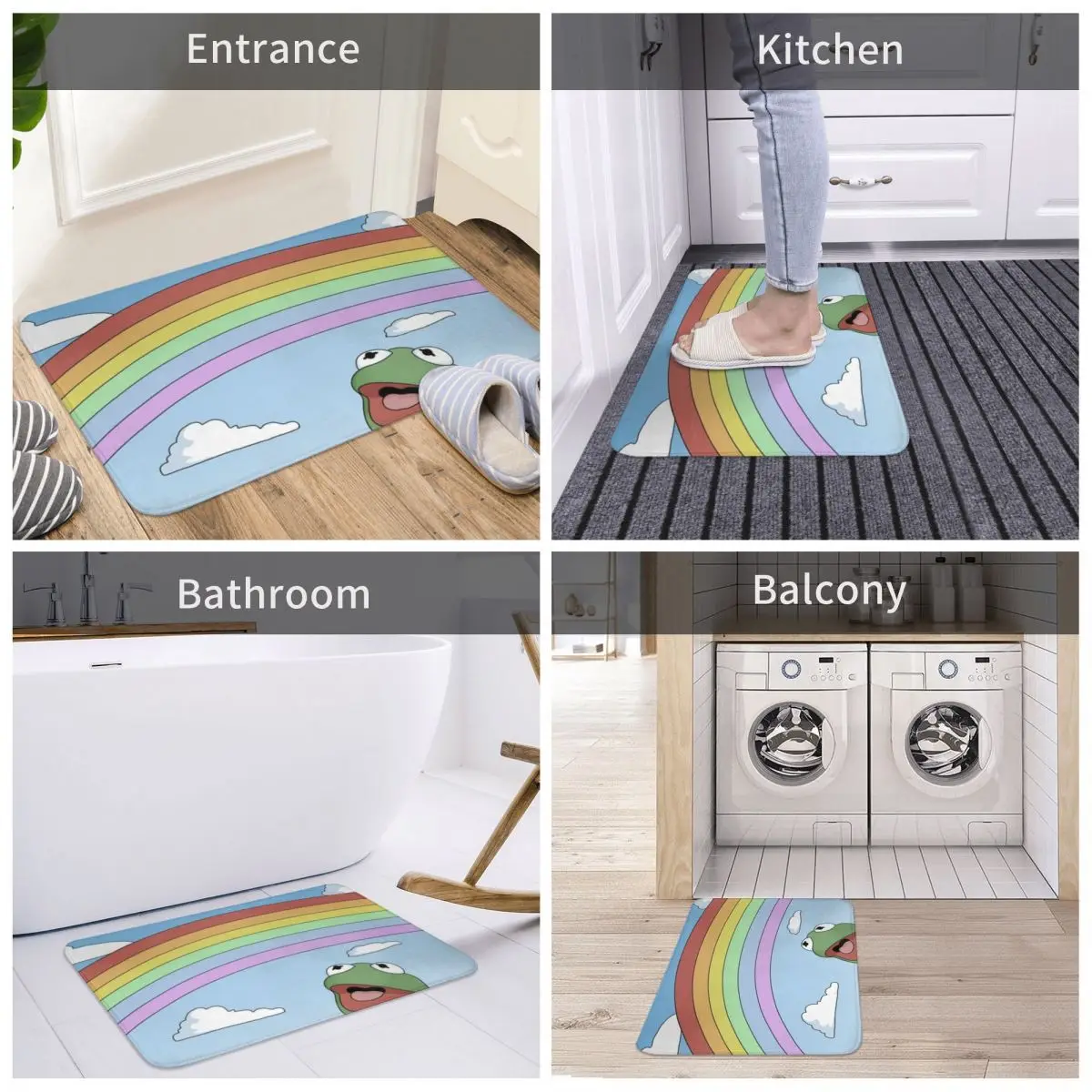 Door Mat Wholesome Kermit The Frog Decor 3D Rug Carpet Bathmat Non-slip Entrance Living Room Home Kitchen Absorbent Bedroom
Door Mat Wholesome Kermit The Frog Decor 3D Rug Carpet Bathmat Non-slip Entrance Living Room Home Kitchen Absorbent Bedroom