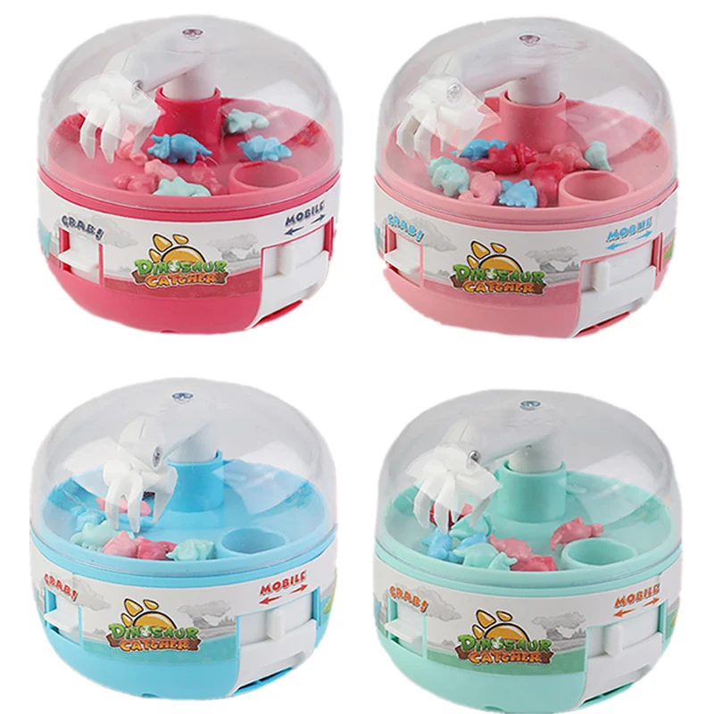 Cartoon Mini Dinosaur Grabbing Machine Toys Kawaii Anime Figure Dinosaur Animals Claw Capsule Parent-Child Interactive Toy Gifts
Cartoon Mini Dinosaur Grabbing Machine Toys Kawaii Anime Figure Dinosaur Animals Claw Capsule Parent-Child Interactive Toy Gifts