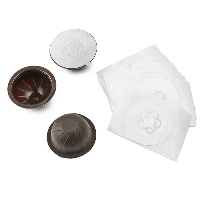 Disposable Refillable Coffee Filter Cup Capsule for Nespresso Vertuo Coffee Capsule Cup
Disposable Refillable Coffee Filter Cup Capsule for Nespresso Vertuo Coffee Capsule Cup