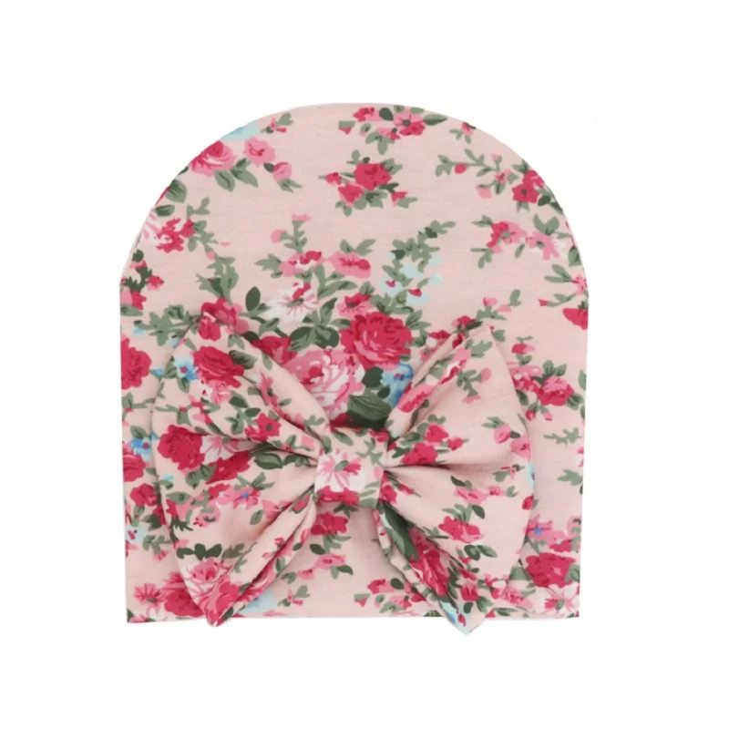 Newborn Floral Printing Bow Knot Cotton Hat For Baby Girls Infant Caps 0-3 Months
Newborn Floral Printing Bow Knot Cotton Hat For Baby Girls Infant Caps 0-3 Months
