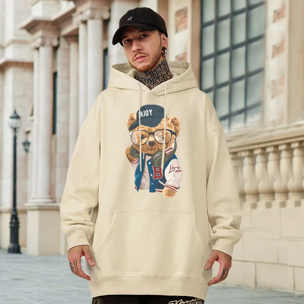 Мужские толстовки с капюшоном Mr Bear, повседневная мягкая толстовка с капюшоном, с принтом, весна-осень
Мужские толстовки с капюшоном Mr Bear, повседневная мягкая толстовка с капюшоном, с принтом, весна-осень