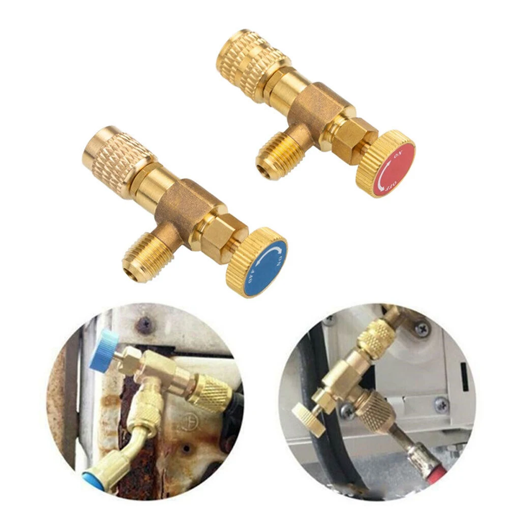 2pcs Liquid Safety Valve R410A R22 Household Air Conditioning 1/4 In Adapter Set Home Tool Accessories
2pcs Liquid Safety Valve R410A R22 Household Air Conditioning 1/4 In Adapter Set Home Tool Accessories