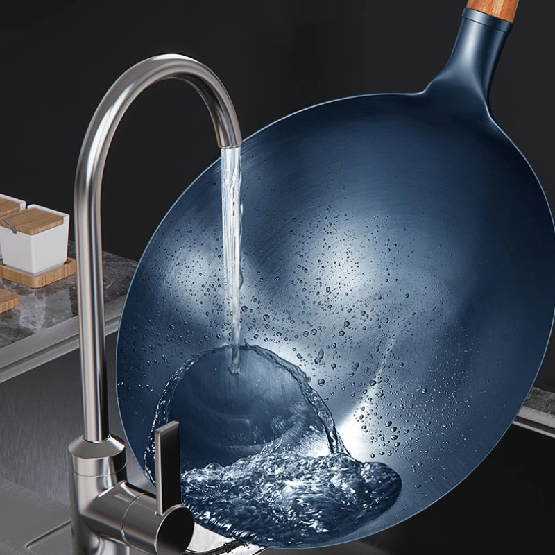 Round Bottom Pan Cooking Pots Uncoated Non-stick Cookware for Kitchen Wok Nonstick Pans Easy to Clean Skillet Dining Bar Home
Round Bottom Pan Cooking Pots Uncoated Non-stick Cookware for Kitchen Wok Nonstick Pans Easy to Clean Skillet Dining Bar Home