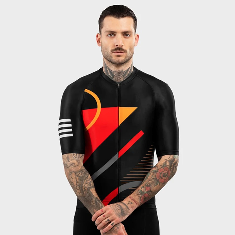 Summer Cycling Clothing MTB Bike Jersey High Quality Quick Dry Bicycle Shirt Breathable Men's Short Maillot Ropa Ciclismo Hombre
Summer Cycling Clothing MTB Bike Jersey High Quality Quick Dry Bicycle Shirt Breathable Men's Short Maillot Ropa Ciclismo Hombre