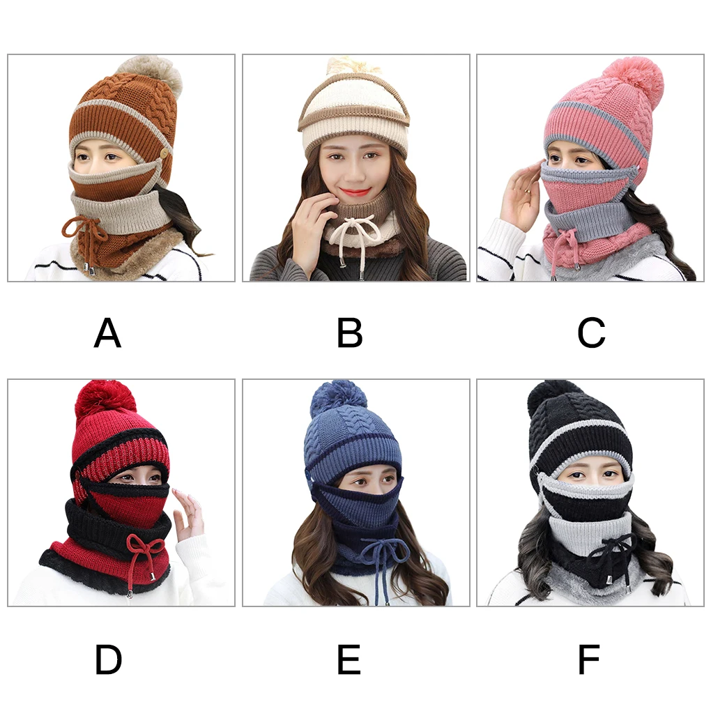 Knitted Beanie Winter Windproof Hat Face Cover Scarf Set Outdoor Camping Hiking Warm Keeping Cap, Beige
Knitted Beanie Winter Windproof Hat Face Cover Scarf Set Outdoor Camping Hiking Warm Keeping Cap, Beige