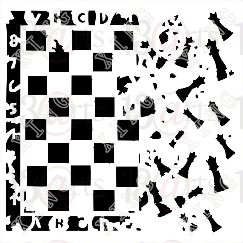 2022 New Arrival Chessboard Decor Diy Graphics Painting Scrapbooking Stamp Ornament Album Embossed Template Reusable
2022 New Arrival Chessboard Decor Diy Graphics Painting Scrapbooking Stamp Ornament Album Embossed Template Reusable